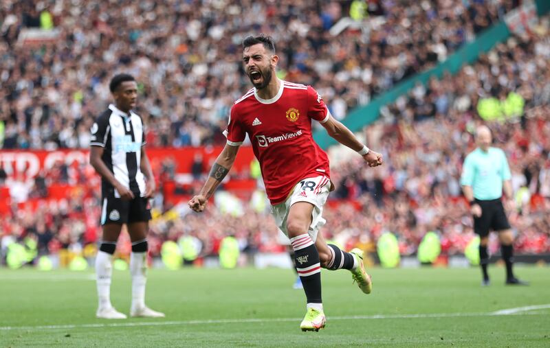 Bruno Fernandes - 8: Not a bad attempt to catch out Woodman with shot from half-way line after 25 minutes and one superb cross into box that was crying out for a finish in first half. Sweet finish to make it 3-1. Getty