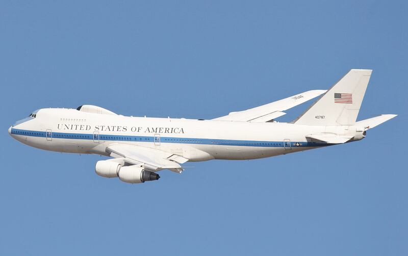 The USAF E-4B Nightwatch. Wikimedia Commons