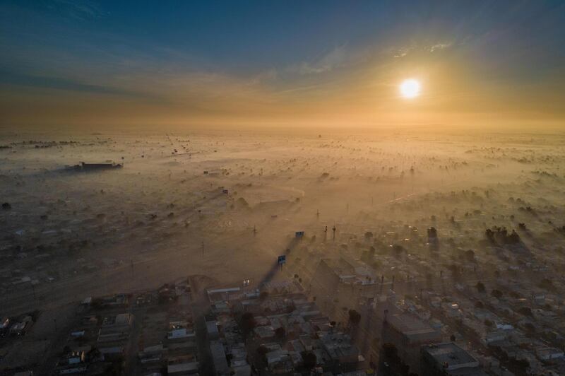 Eliud Gil Samaniego - Polluted New Year (Mexicali, Baja California)
The 1st of January of 2018 Mexicali was one of the most contaminated cities in the world because the pyrotecnics climate change geographic location industry and cars