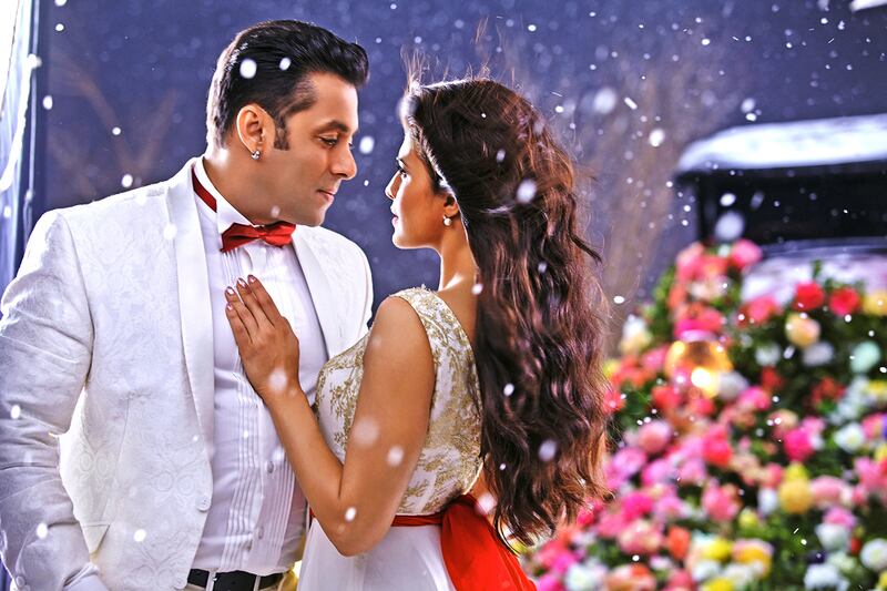 Salman Khan and Jacqueline Fernandez in Kick, one of the highest-grossing films of 2014. A remake of a Telugu film, Kick was directed by long-time producer Sajid Nadiadwala, who won the IIFA this year for Best Debut Director. Courtesy UTV Motion Pictures