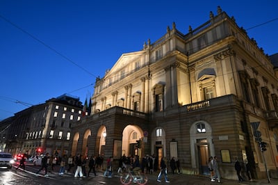 Famous for its opera and ballet, Teatro alla Scala in Milan is one of the most celebrated music venues in the world. AFP