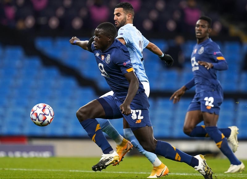 Malang Sarr - 6: The best of Porto's back three. Stood up well to City's attacks before he was replaced due to cramp late on. EPA
