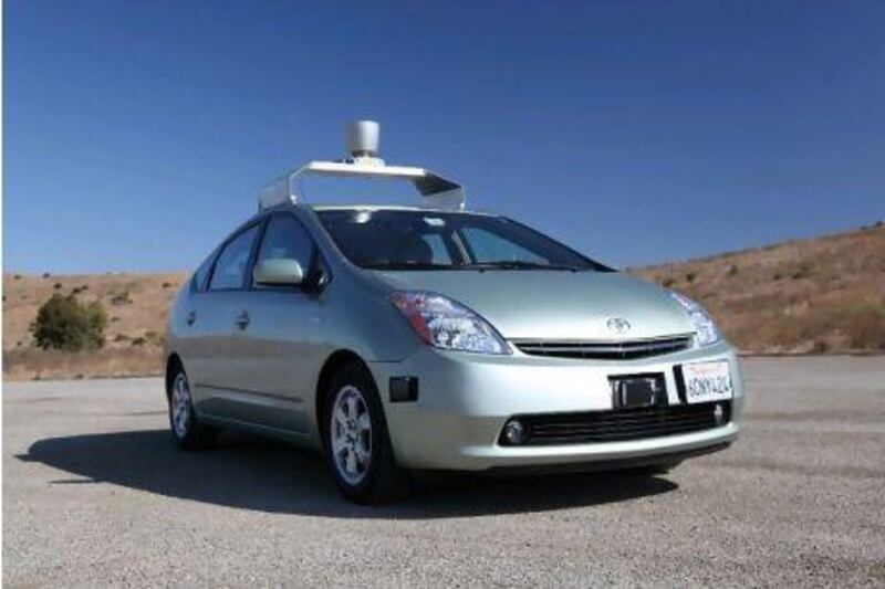 Google's self-driving car is still susceptible to human error. Courtesy of Google