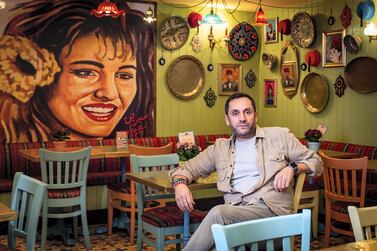Tony Kitous, restaurateur at Comptoir Libanais in Wigmore Street, London. Mark Chilvers for The National