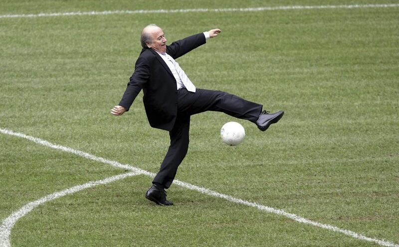 Fifa’s new president Gianni Infantino faces the mountainous task of reforming and uniting world football, with a pile of crises from the scandal-ridden Sepp Blatter (pictured) era needing urgent action.  (AP Photo/Diether Endlicher, File)