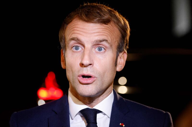 France’s President Emmanuel Macron in embroiled in another diplomatic row in Africa. Photo: AFP