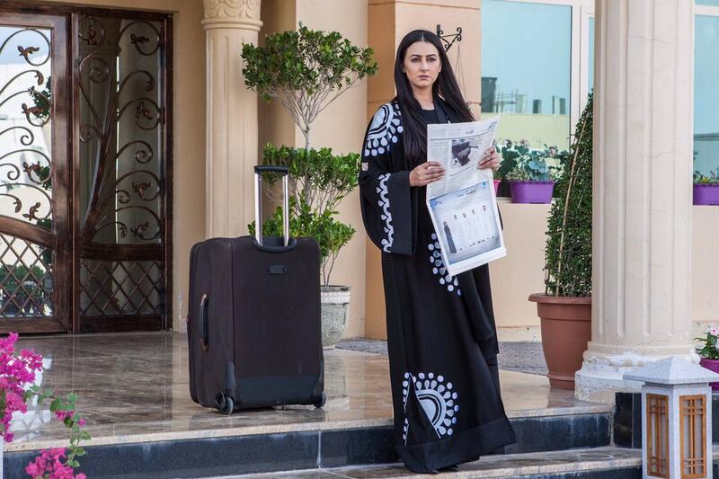 Ritaj is so complicated and so far removed from any character I’ve done that it was a privilege to delve into something so different, says Bahraini lead actress Haifa Hussein. Courtesy Abu Dhabi Media 