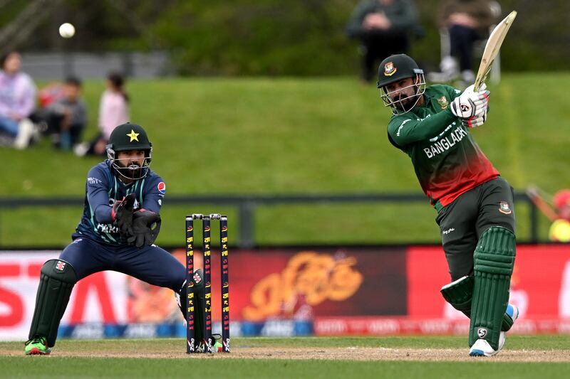 Litton Das scored a fine fifty for Bangladesh. Getty