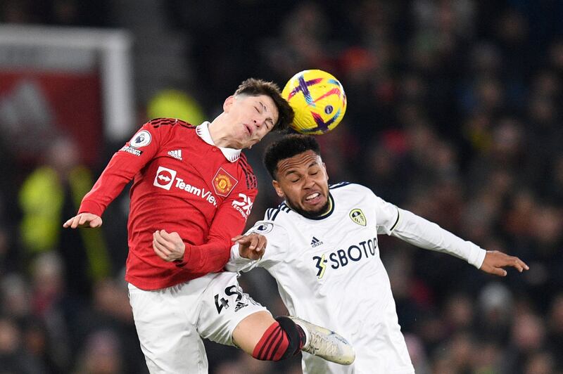 Weston McKennie, 8 – Covered every blade of grass and hounded United’s ball players from the off to give his side a strong foothold. Booked for bundling over Fred and delaying the resulting free-kick, but denied Rashford the winner with a vital foot.

AFP 