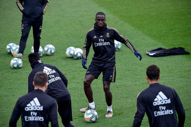 Real Madrid defender Ferland Mendy. AFP