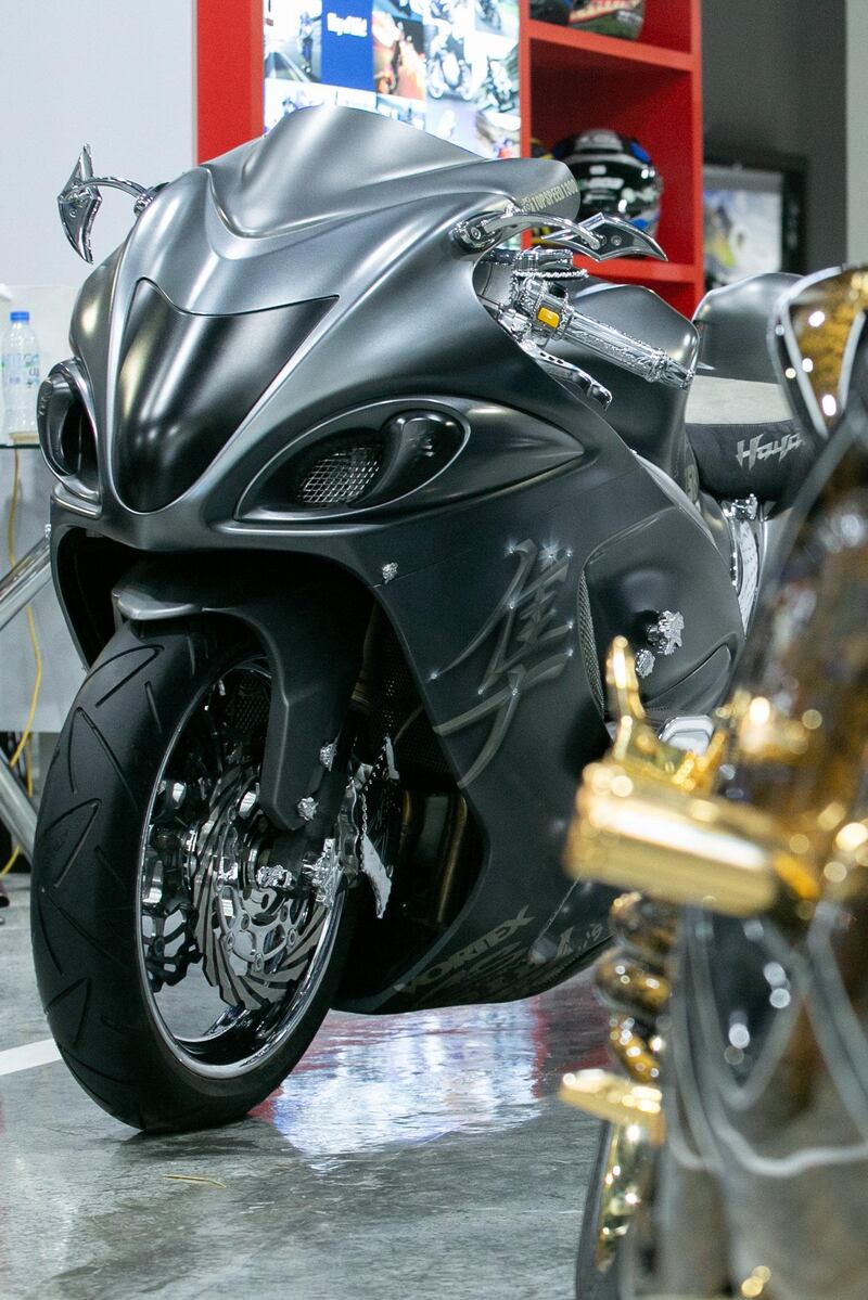 A Hayabusa ready to tear up the road. Supplied