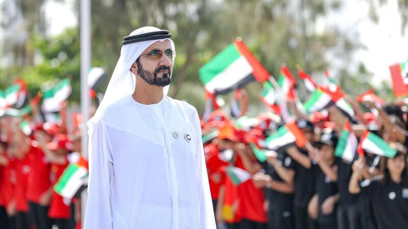 Sheikh Mohammed bin Rashid, Vice President and Ruler of Dubai, spoke at a Cabinet meeting on Tuesday. 