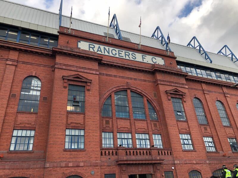 Rangers’ Bill Struth main stand at Ibrox in Glasgow. Andy Mitten for The National