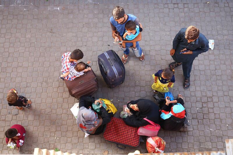 Train schedules were disrupted in parts of the country after the accident, forcing many passengers to wait for services to resume. EPA