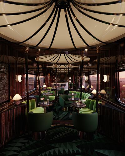 Reimagined interiors on the Orient Express champion French craftmanship. Photo: Accor