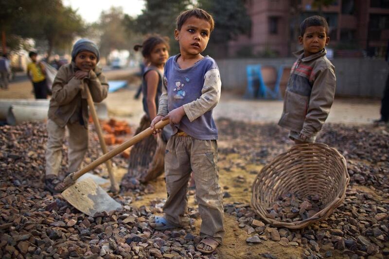 A reader says it will be hard to eradicate child slavery in India as it is deeply rooted in society. Daniel Berehulak / Getty Images

