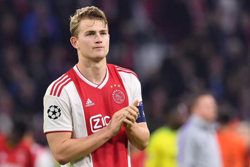 Matthijs de Ligt: Edwin van der Sar, the club’s chief executive, all but confirmed it. “I think these will be De Ligt's final games with Ajax … I think he'll go to England or Spain." Ajax’s most bankable asset behind Frenkie de Jong, the centre-back has been a colossus at the heart of the side, a 19-year-old captain whose impact and influence belies his age. De Ligt is wanted reportedly by a host of Europe’s top clubs, and understandably so. Barcelona, Manchester United, Manchester City, Liverpool and Juventus have all been linked, the price tag swelling upwards, apparently, of €70 million (Dh287.6m). Given his age and talent, it is warranted. AFP