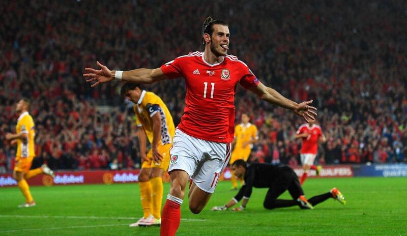 Gareth Bale scored his 23rd and 24th goals for Wales, putting him four goals behind Ian Rush's record. Stu Forster / Getty Images