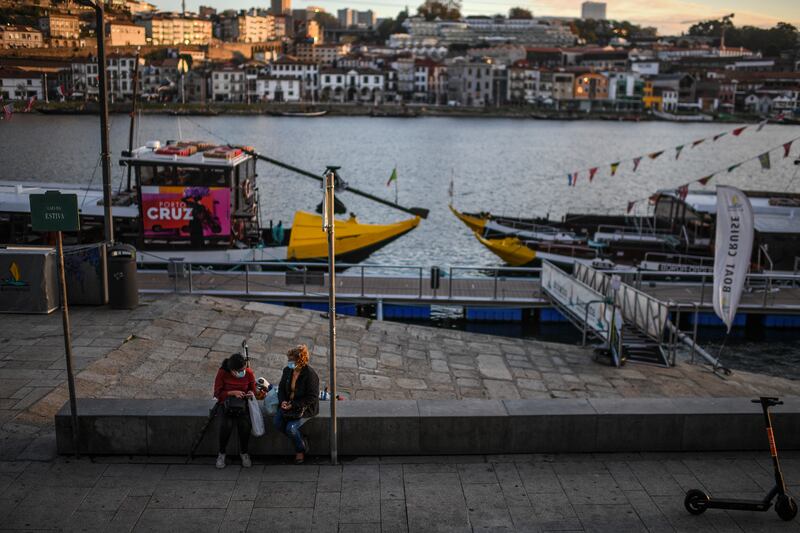 Portugal was the fourth least angry country. AFP