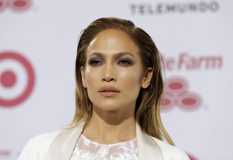 Jennifer Lopez is in Dubai for a set of performances. Alan Diaz / AP photo