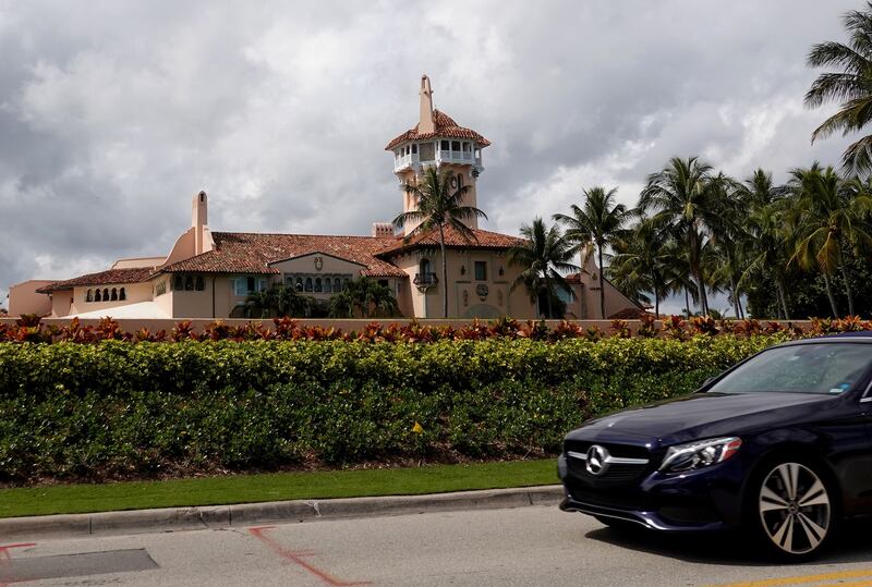 Mr Trump's private residence in Mar-a-Lago. Getty Images / AFP