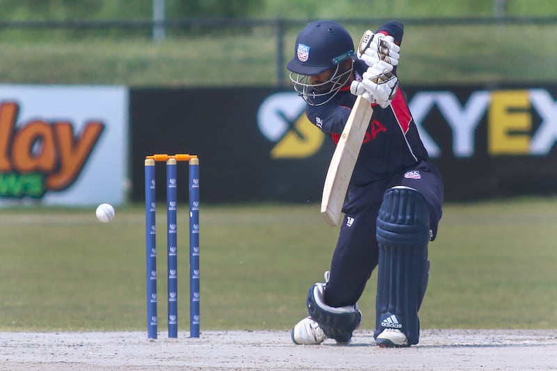 Sushant Modani was named player of the match after scoring 70 in United States' win over UAE in Texas. 
