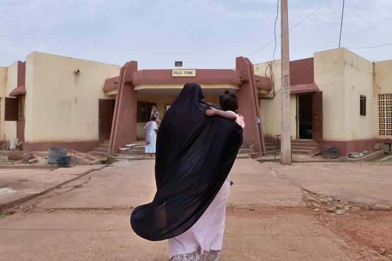 Bolle re-education and rehabilitation detention centre, in the Malian city of Bamako, is one of the few prisons for women in the Sahel. The sub-Saharan region is plagued by extremist insurgencies. AFP