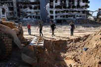 Dozens of bodies found in third mass grave at Gaza's Al Shifa Hospital