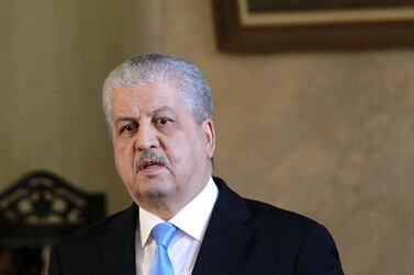 Former Algerian prime minister Abdelmalek Sellal was remanded in custody over corruption charges on June 13, 2019. Reuters