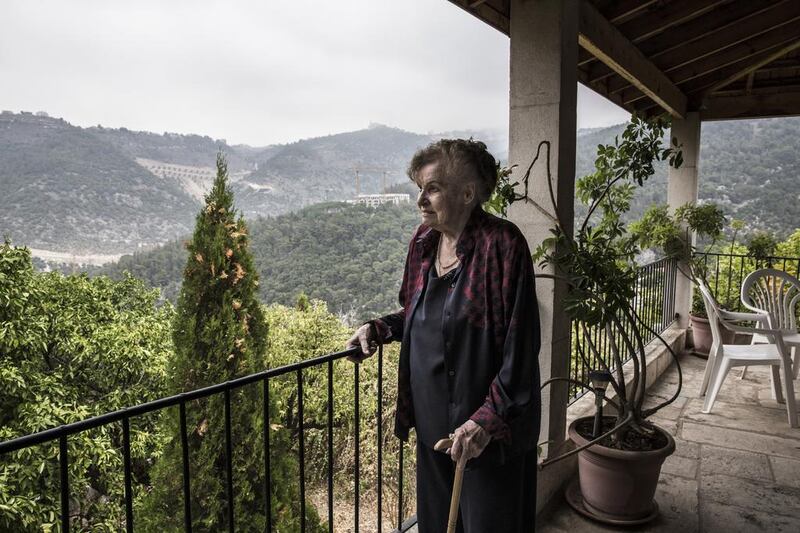 Mrs Hernacka-Azzi lives in Zouk Mikael, Lebanon, where she arrived on foot in the early 1940s along with an estimated 6,000 Polish refugees, mostly women and children.