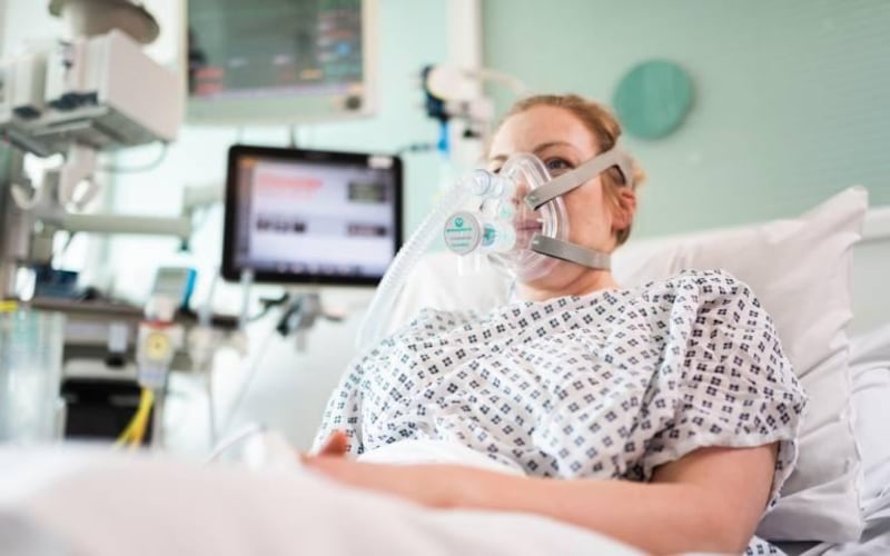 CPAP machines are widely used by doctors to support patients in hospitals or at homes with breathing difficulties. Courtesy UCL