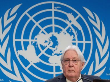 Martin Griffiths has informed the UN Secretary General Antonio Guterres of his intention to step down as the UN's top emergency relief co-ordinator by June. Reuters