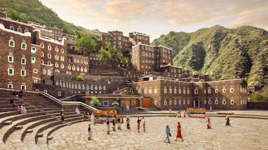 Rijal Almaa, in Saudi Arabia's Aseer, has been listed by Unesco as one of the world’s best tourism villages. Photo: STA