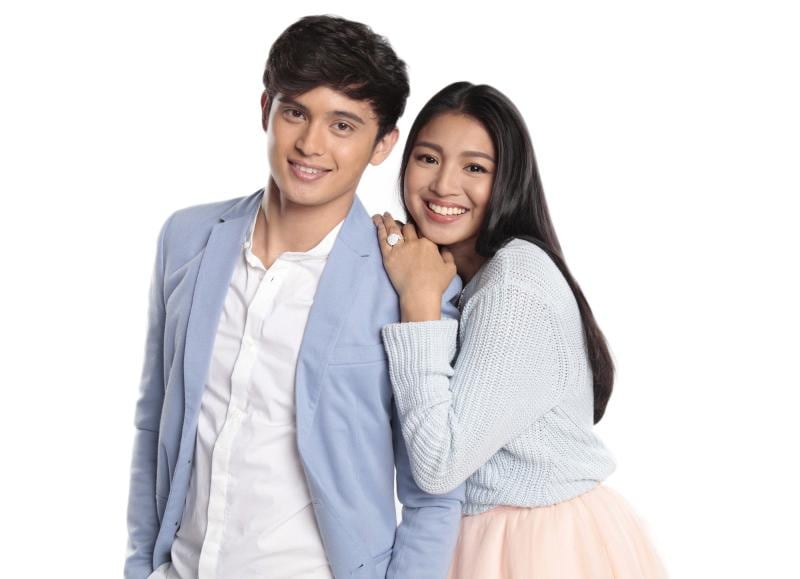 Filipino acting and singing couple James Reid and Nadine Lustre. Courtesy ABS-CBN