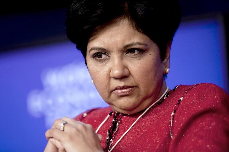 Indra Nooyi, chairman and chief executive of PepsiCo, was born and raised in Chennai. Andrew Harrer / Bloomberg