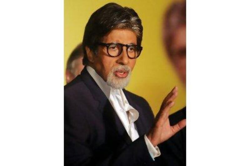 Amitabh Bachchan sings Mumbai's praises on Twitter. Punit Paranjpe / AFP