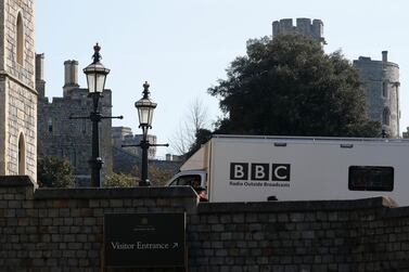 The BBC said its staff had been subjected to increasing harassment. AP Photo/Alastair Grant