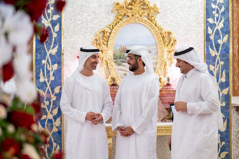 The President speaks to Fahad Al Ameri, UAE ambassador to Bahrain