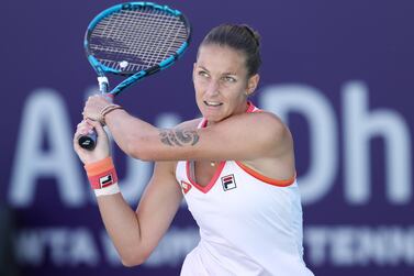 Karolina Pliskova fell to a surprise defeat to Anastasia Gasanova at the Abu Dhabi WTA Women's Tennis Open. Getty Images