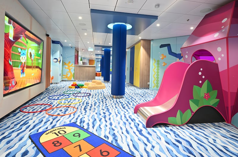 Adventure Ocean is a stay-all-day neighbourhood, with activities for children aged 6 months to 12 years. Photo: Royal Caribbean 