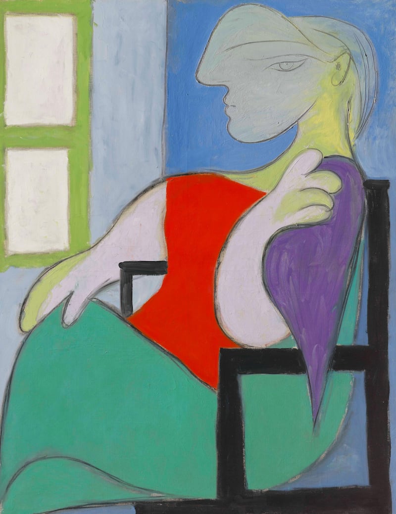 Christie's is selling Pablo Picasso’s 1932 portrait of his young lover, 'Femme assise pres d'une fenetre (Marie-Thérèse)', with an estimate of $55 million. Christie's