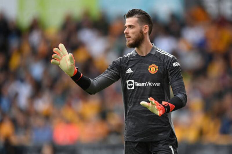 Goalkeeper: David de Gea (Manchester United) – An exceptional double save from Romain Saiss signalled a return to form and helped United earn a 1-0 win at Wolves. Getty