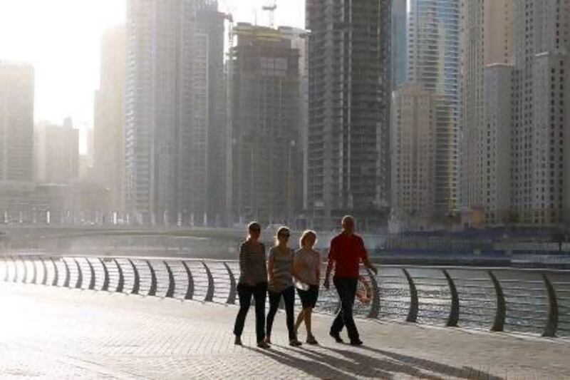 The UAE, particularly Dubai, is a major magnet for ambitious expats looking to build wealth. Mike Young / The National