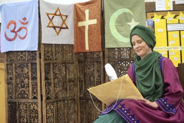 The Said Foundation’s Amal programme supports cultural initiatives to increase understanding of Muslim communities in the UK. Its projects include storyteller Eleanor Martin’s Theatre Without Walls. Courtesy Amal - Saïd Foundation