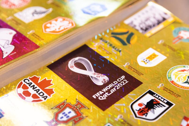 The Panini Group's sticker albums have been released for every World Cup tournament since 1970. Getty Images