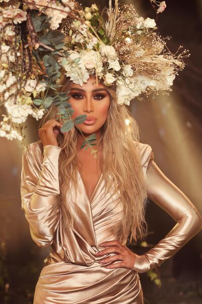 Lebanese singer Maya Diab will open Arab Fashion Week on Wednesday, October 21. Courtesy Arab Fashion Council