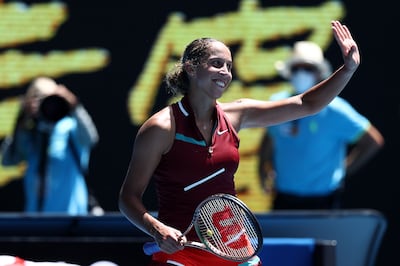 Madison Keys defeated Barbora Krejcikova in straight sets to reach the Australian Open semi-finals. Getty Images