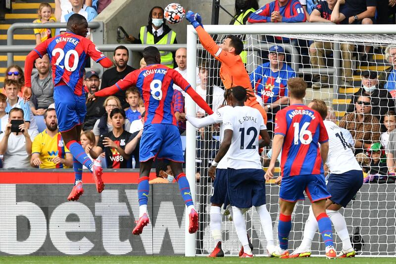 TOTTENHAM RATINGS: Hugo Lloris - 5: The Frechman’s distribution was terrible at the start, but he made a good punch under pressure and did well to deny Gallagher’s second attempt near the end of the first half. Was beaten from the penalty spot and didn’t have a chance of stopping Edouard’s goals. AFP