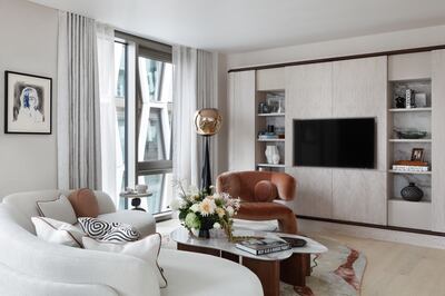 An apartment design by Oliver Burns Studio, at The Broadway. Photo: Northacre