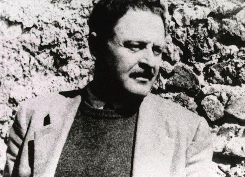 This photograph of Nazim Hikmet was taken in 1950 before he went into exile after spending years in a Turkish jail.